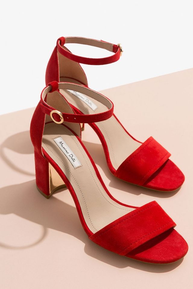 tacones con plataforma baja