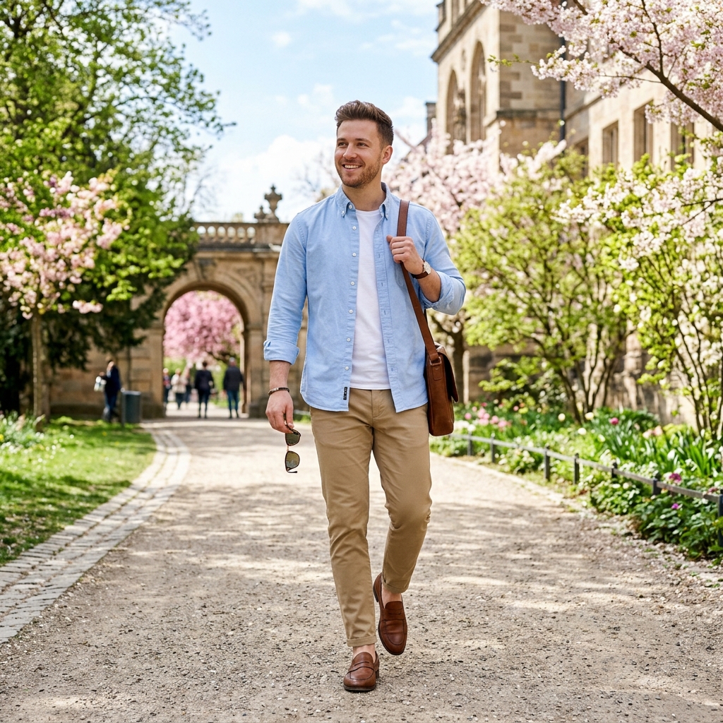 Spring Smart Casual Oxford